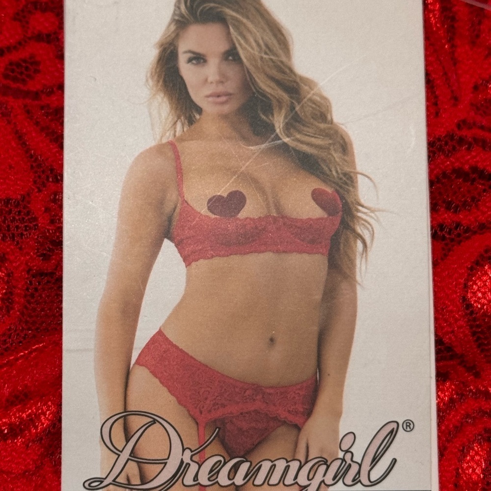 Dreamgirl Red Lace Bralette